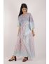 Hand Block Printed Cotton Kaftan - YT-HBPD-KFTN-0001