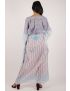 Hand Block Printed Cotton Kaftan - YT-HBPD-KFTN-0001