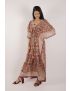 Hand Block Printed Cotton Kaftan - YT-HBPD-KFTN-0005