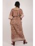 Hand Block Printed Cotton Kaftan - YT-HBPD-KFTN-0005