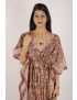 Hand Block Printed Cotton Kaftan - YT-HBPD-KFTN-0005