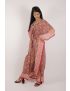 Hand Block Printed Cotton Kaftan - YT-HBPD-KFTN-0007