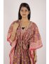 Hand Block Printed Cotton Kaftan - YT-HBPD-KFTN-0007